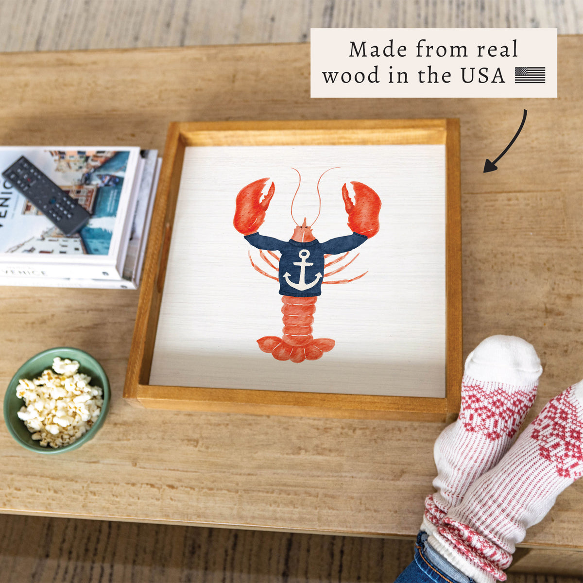 Nautical Lobster Serving Tray