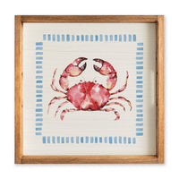 Stitched Crab Serving Tray