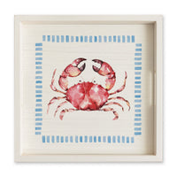 Stitched Crab Serving Tray