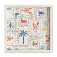 Seaside Tiles Serving Tray