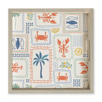Seaside Tiles Serving Tray