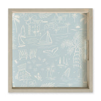 Ocean Breeze Serving Tray