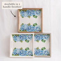 Hydrangea Bloom Tray Serving Tray