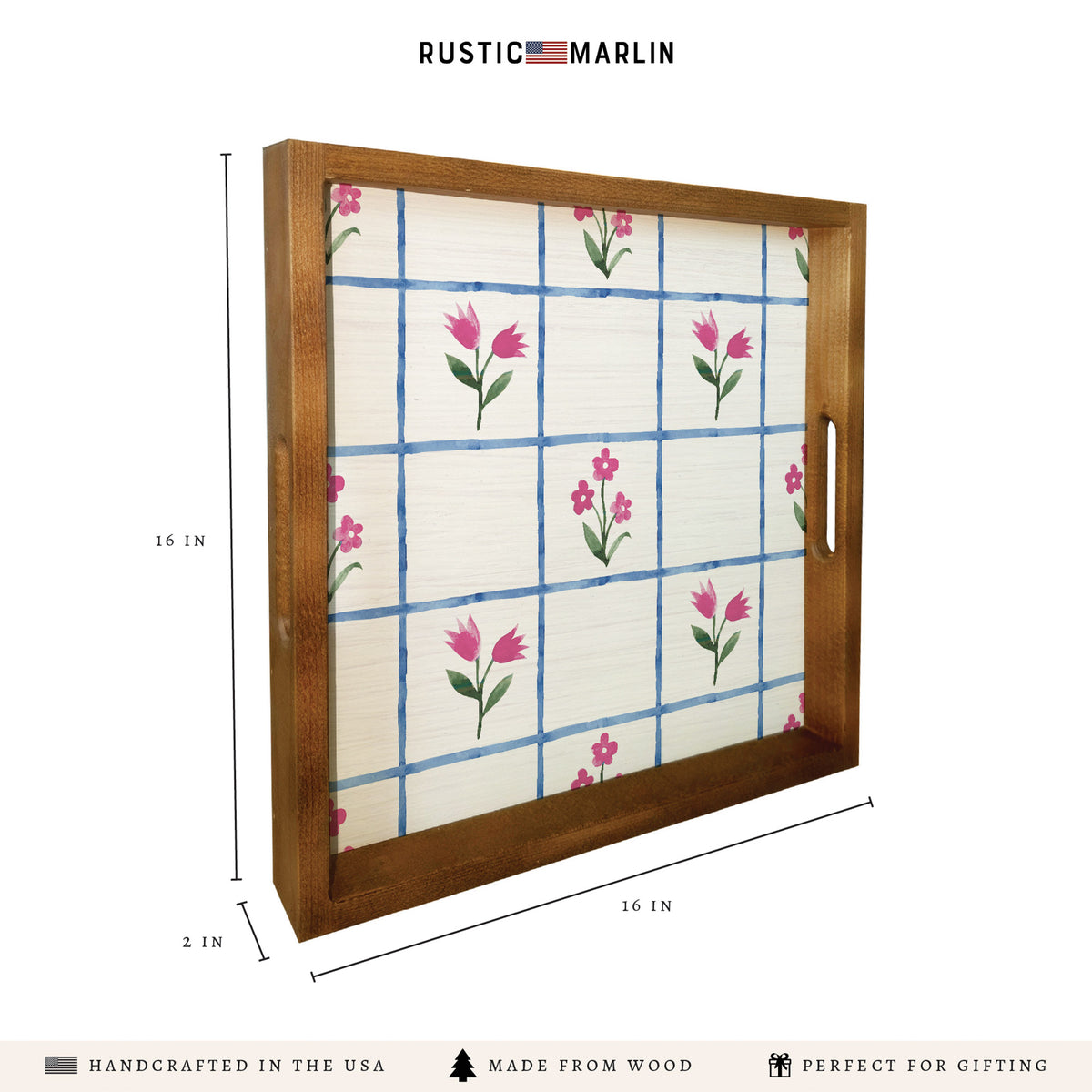 Garden Grid Tray Serving Tray