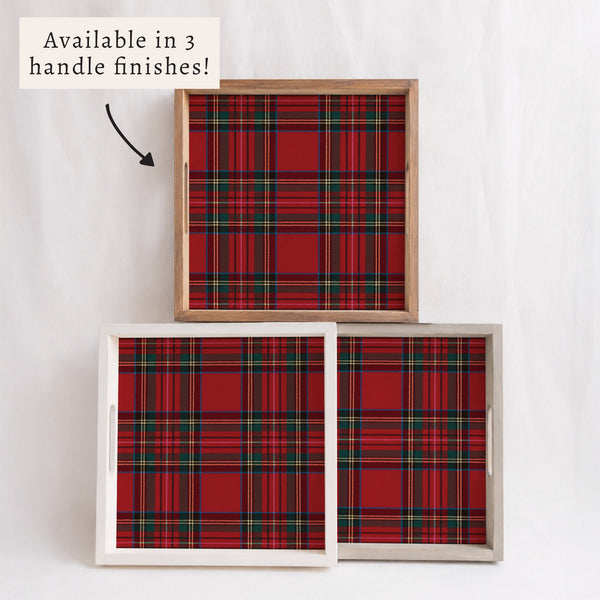 Classic Tartan Serving Tray