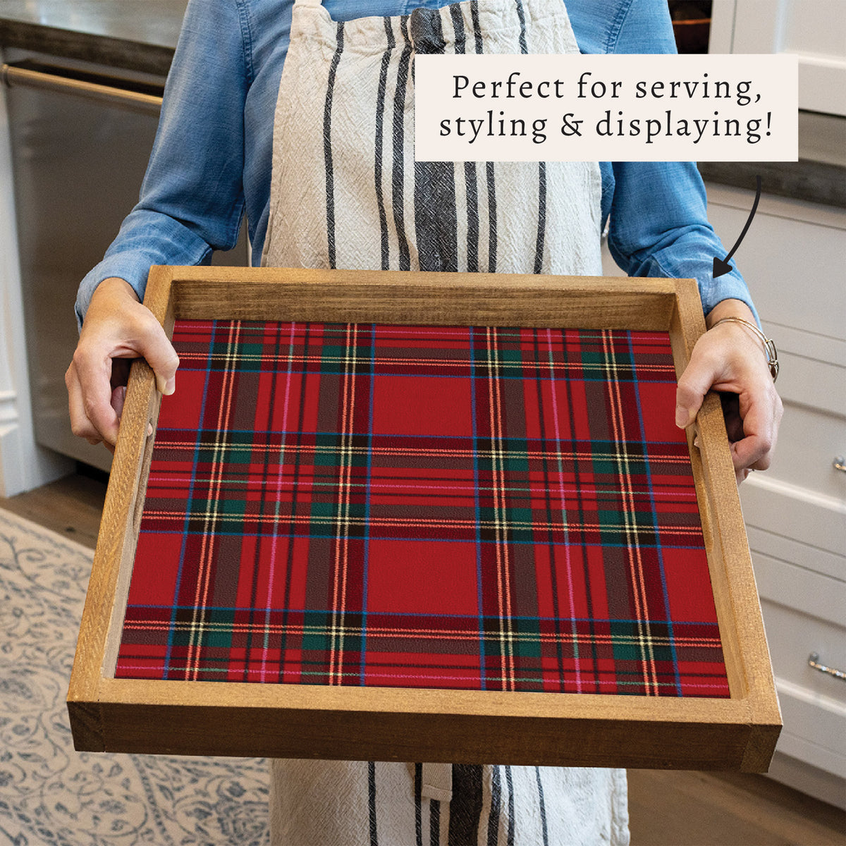 Classic Tartan Serving Tray