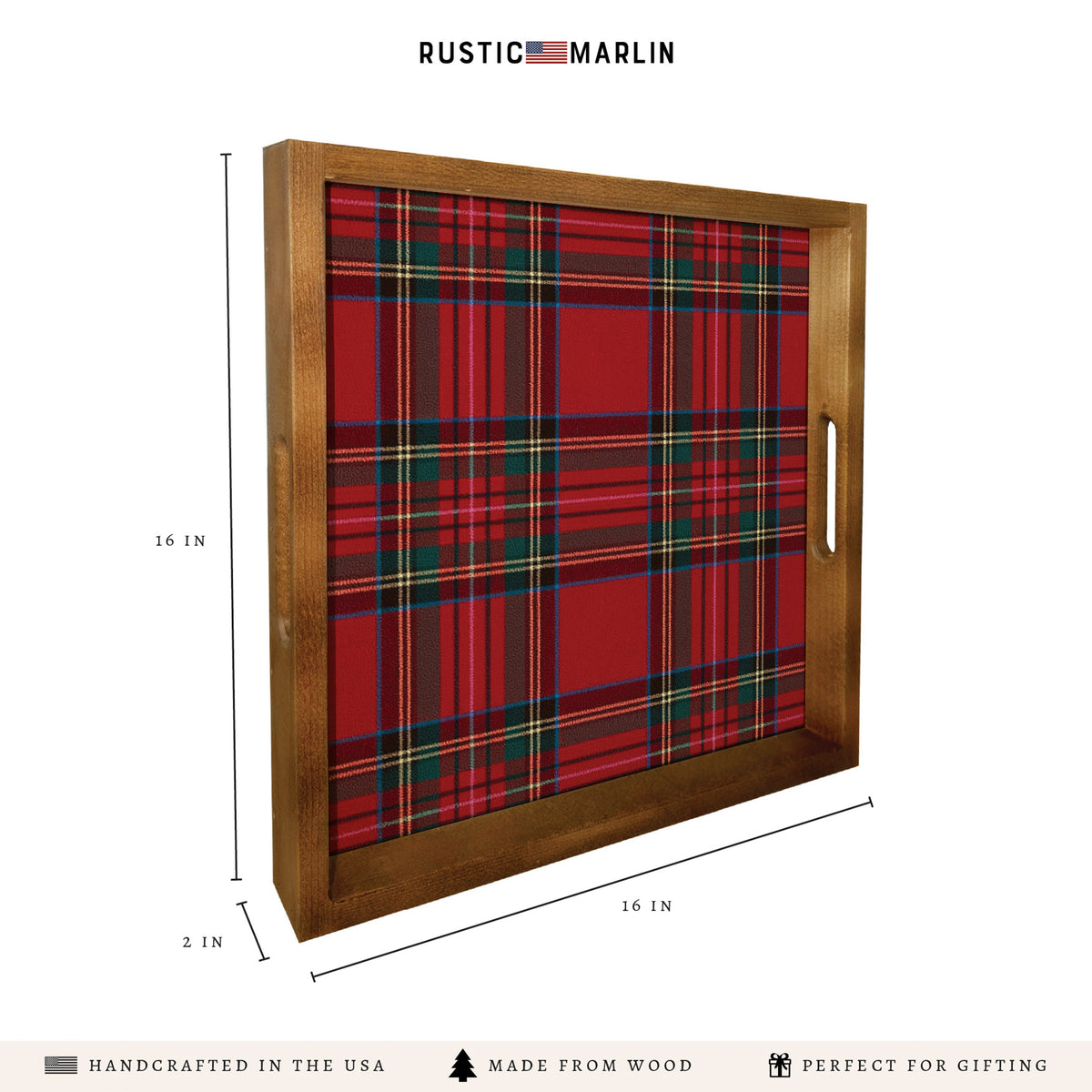 Classic Tartan Serving Tray