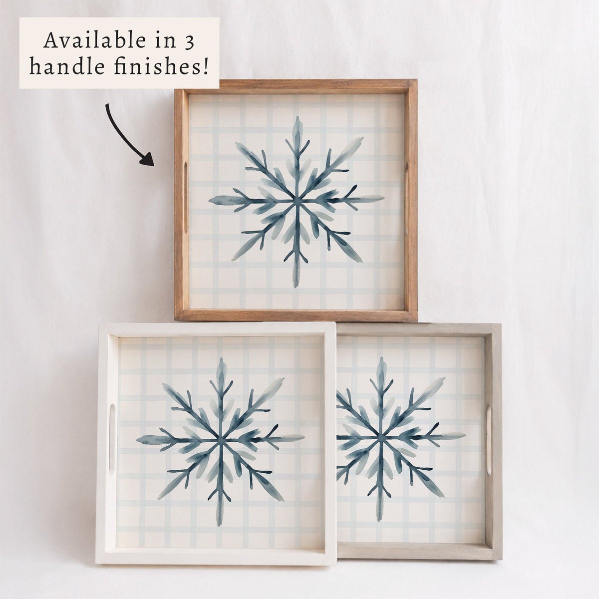 Snowflake Serving Tray