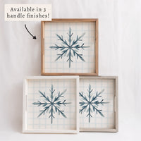 Snowflake Serving Tray