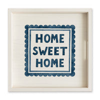Home Sweet Home Stamp Serving Tray