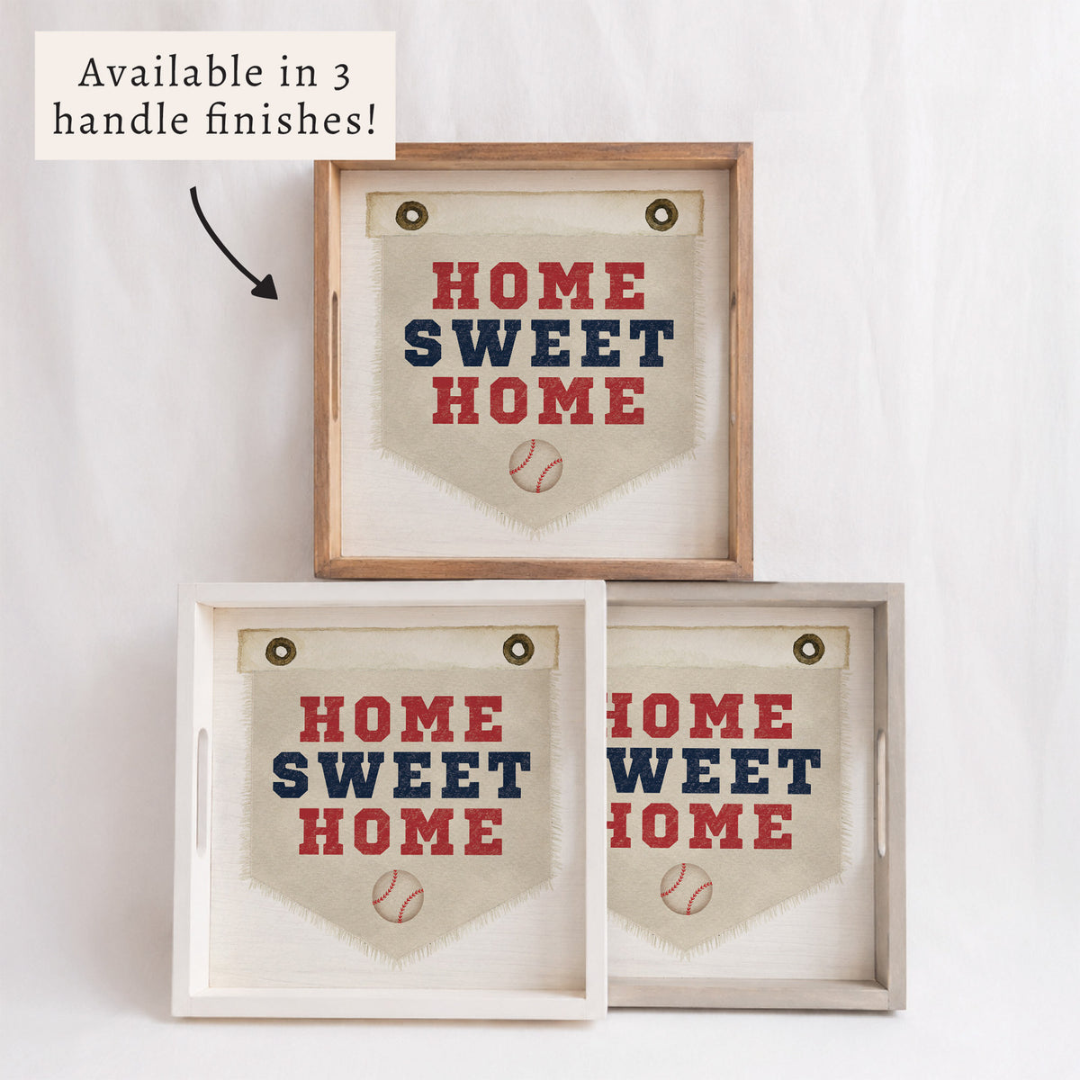 Home Sweet Home Sox Serving Tray
