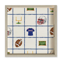 Buffalo Football Icons Serving Tray