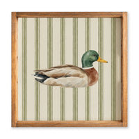 Mallard Stripe Serving Tray