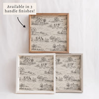 Farm Sketch Serving Tray