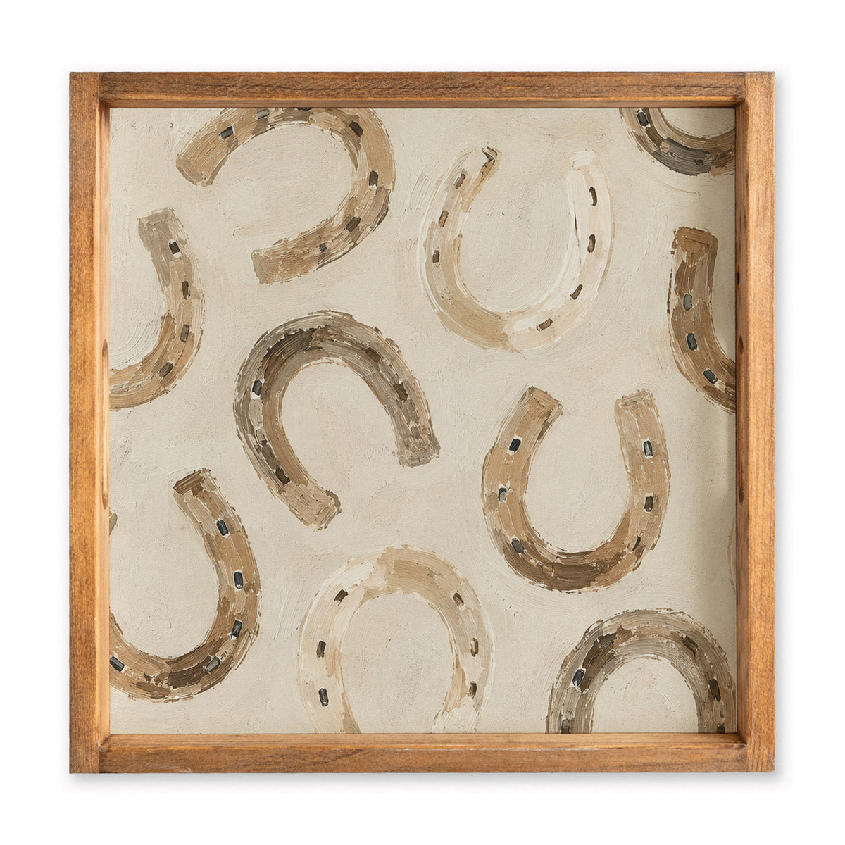 Horseshoe Pattern Serving Tray
