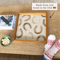 Horseshoe Pattern Serving Tray