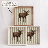 Moose Stripe Serving Tray