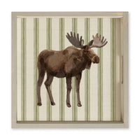 Moose Stripe Serving Tray