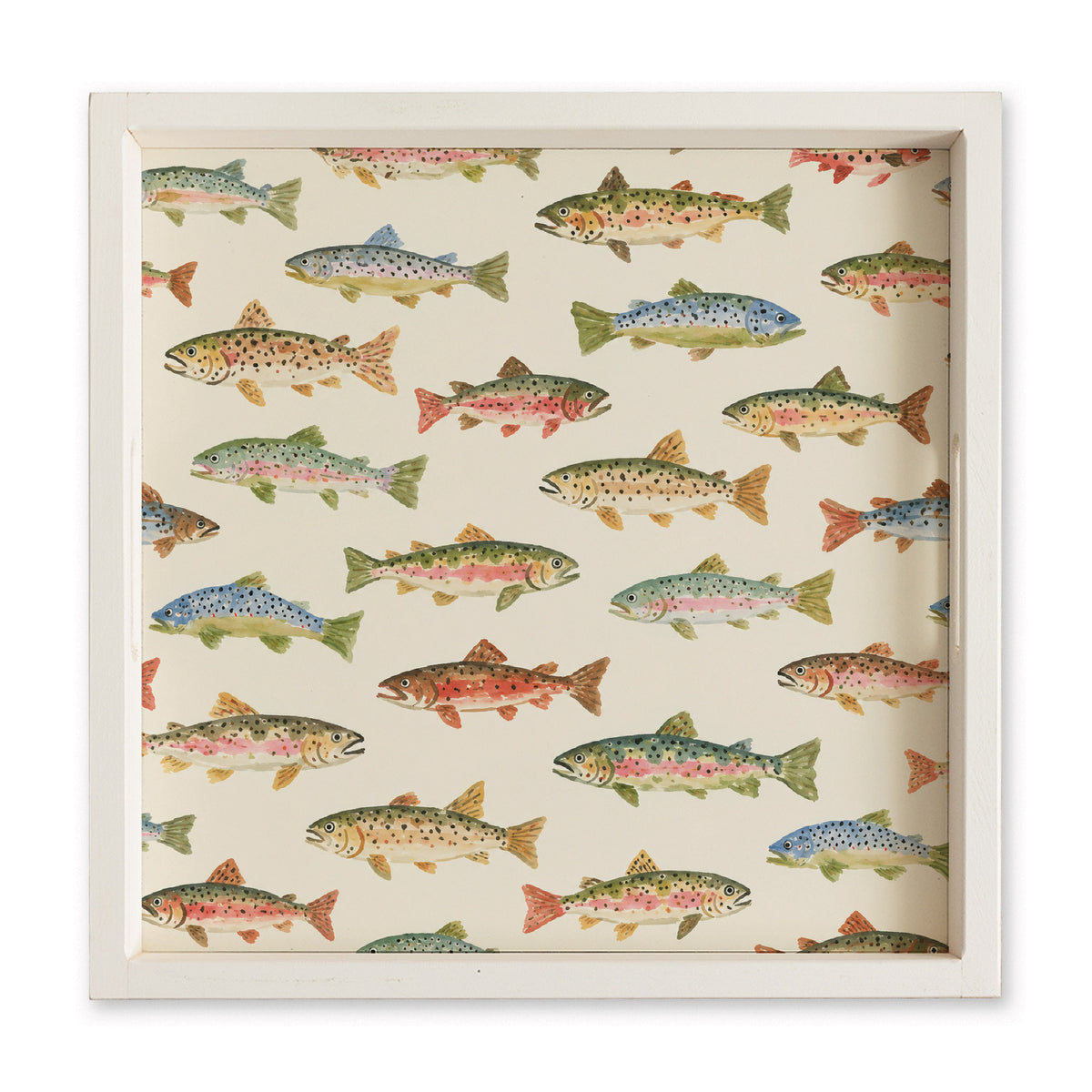 Trout Pattern Serving Tray
