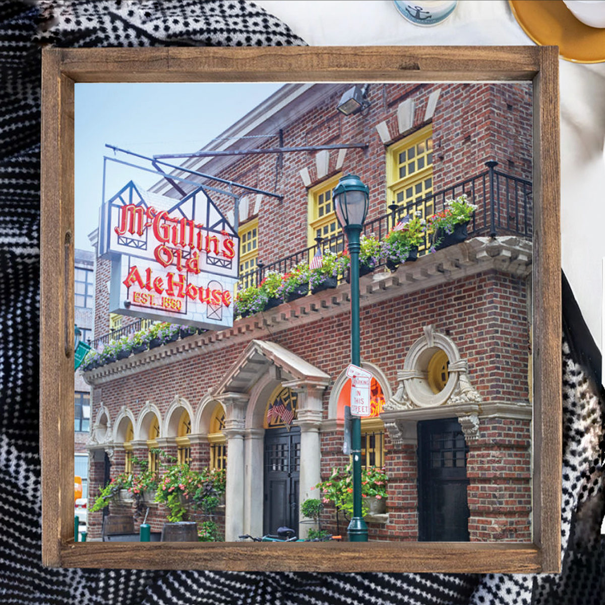 Exclusive McGillin's Ale House Wooden Serving Tray