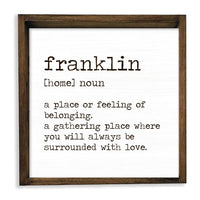Your Special Place Personalized Wooden Serving Tray