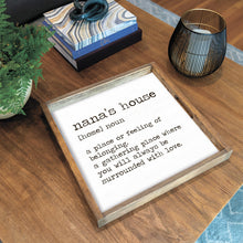 Load image into Gallery viewer, Personalized Your Special Place Wooden Serving Tray
