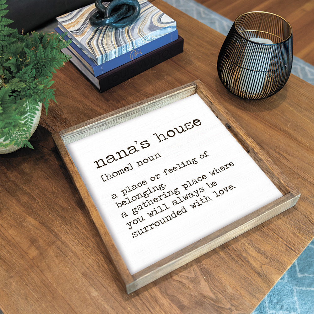 Personalized Your Special Place Wooden Serving Tray