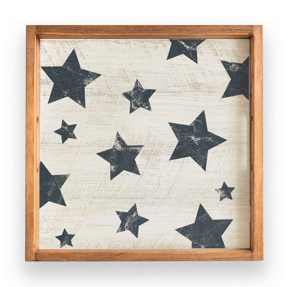 Rustic Stars Serving Tray