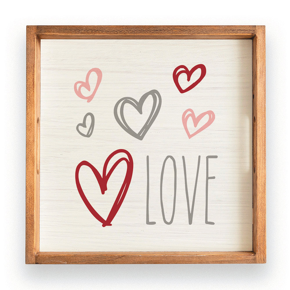 Capital LOVE Wooden Serving Tray