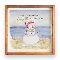 Have a Beachy Little Christmas Wooden Serving Tray