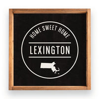 Home Sweet Home Personalized Wooden Serving Tray