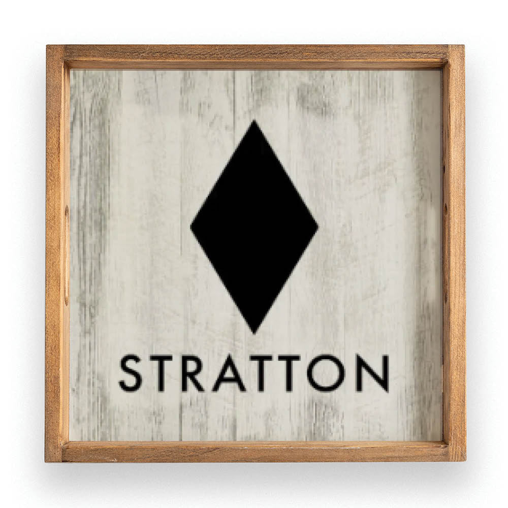 Most Difficult Trail Coaster Set Personalized Wooden Serving Tray