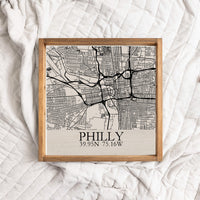 Philly City Grid Serving Tray