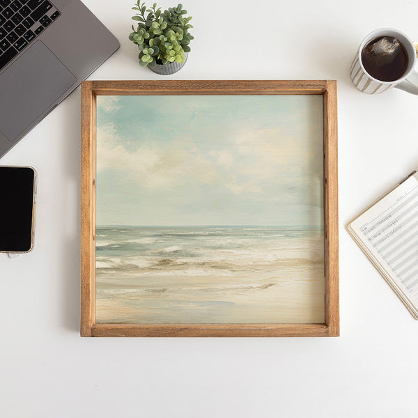 Coastal Shore Serving Tray