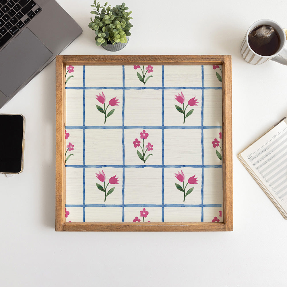 Garden Grid Tray Serving Tray