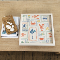 Seaside Tiles Serving Tray