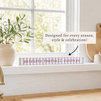 Patriots Football Sundays Skinny Sign