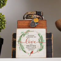 Holiday Heaven in Our Home Wood Block