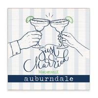 *Just Married Personalized Block Sign