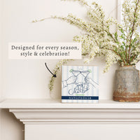 *Just Married Personalized Block Sign