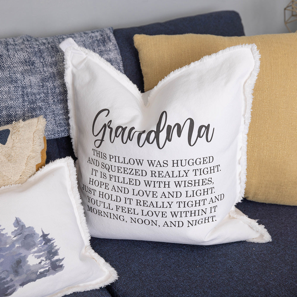 Hug Personalized Square Pillow