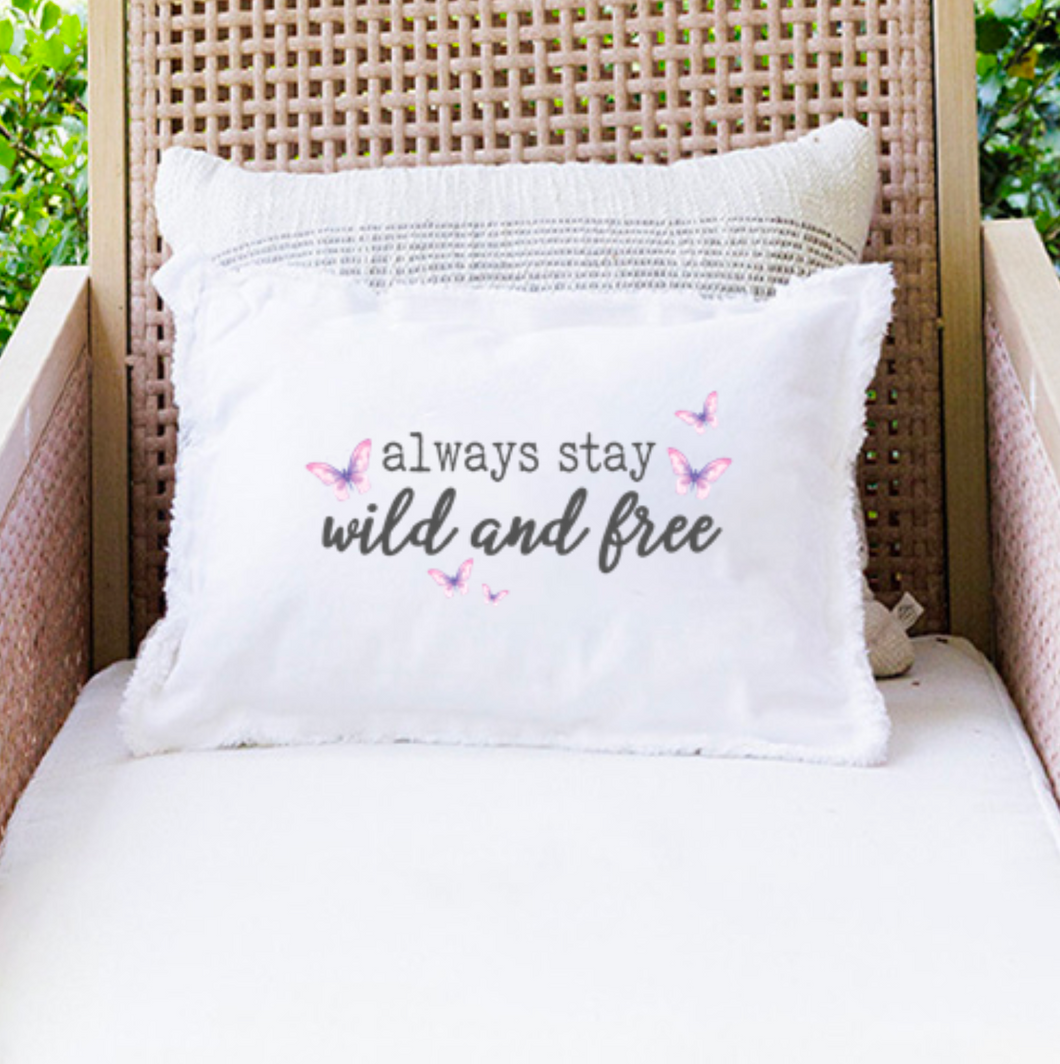 Wild and Free Lumbar Pillow