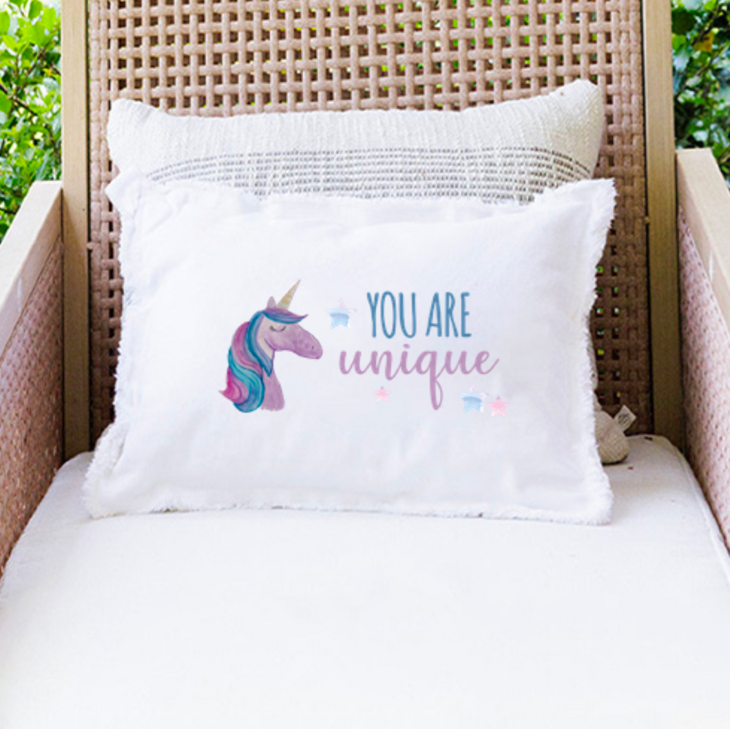 You Are Unique Lumbar Pillow