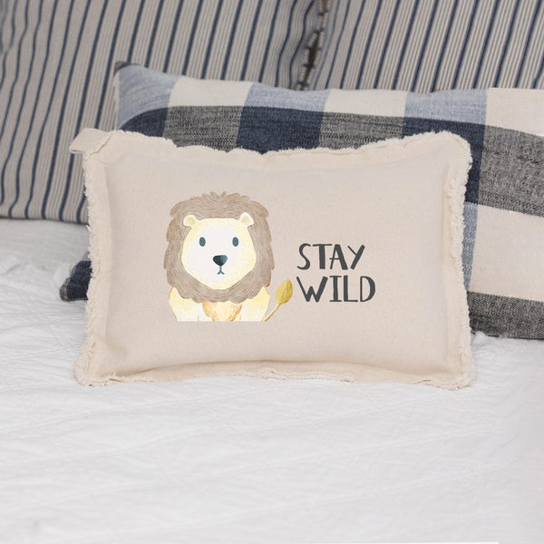 Stay Wild Lumbar Pillow