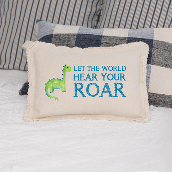 Hear Your Roar Lumbar Pillow