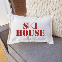 Load image into Gallery viewer, Ski House Lumbar Pillow
