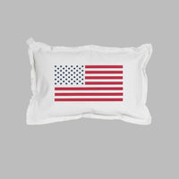 50 Stars Flag Lumbar Pillow