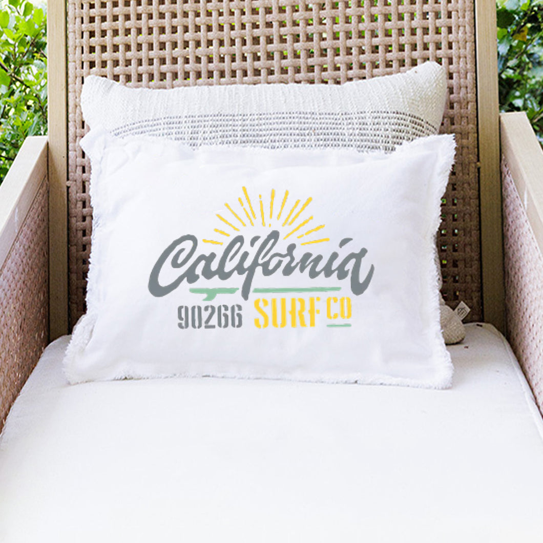 California Surf Co Lumbar Pillow