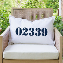 Load image into Gallery viewer, Personalized Zip Code Lumbar Pillow
