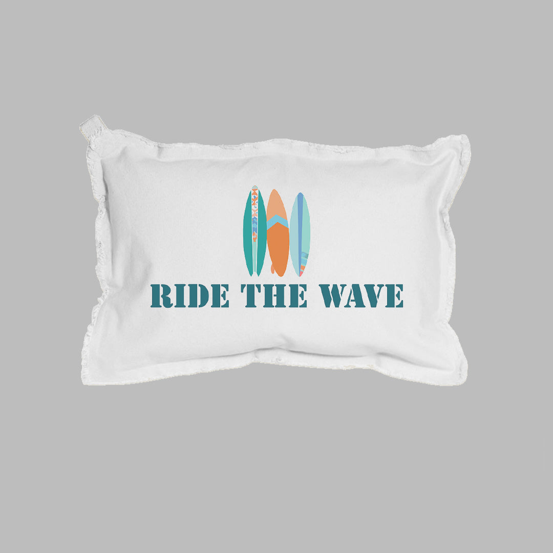 Ride The Wave Lumbar Pillow